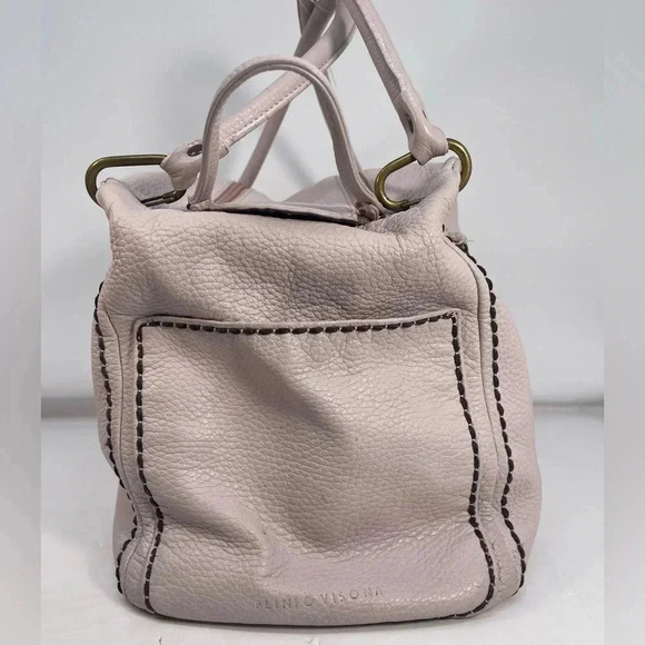 Plinio Visona Italia 1959 Pale Pink Leather handbag - Picture 3 of 16